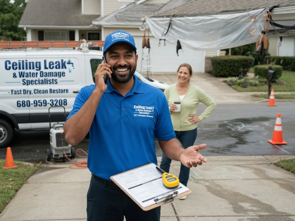 Ceiling Leak Cleanup Piedmont, SC FAQs